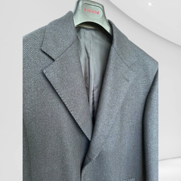CANTARELLI Coat Wool 95% Cashmere 5% US 6R Made in Italy - Picture 7 of 11